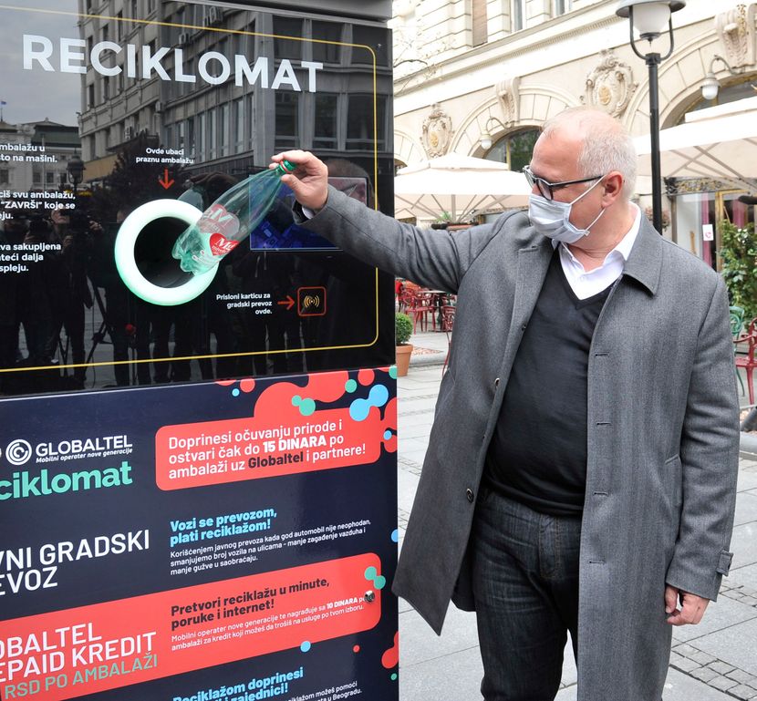Posle Kragujevca i Beograd dobio svoj prvi reciklomat: Ubaciš otpad, dobiješ kredit