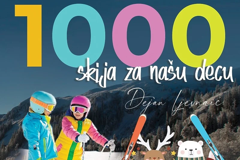 Direktor OC Jahorina Dejan Ljevnaić pokrenuo akciju: Hiljadu skija za našu djecu