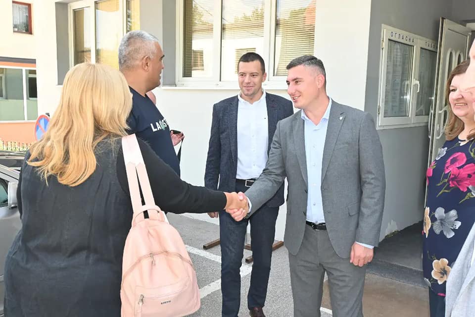 Posjeta delegacije opštine Mladenovac Palama