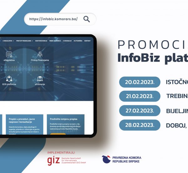POZIV NA PREZENTACIJU NOVE DIGITALNE PLATFORME I VIBER ZAJEDNICE „INFOBIZ PKRS“