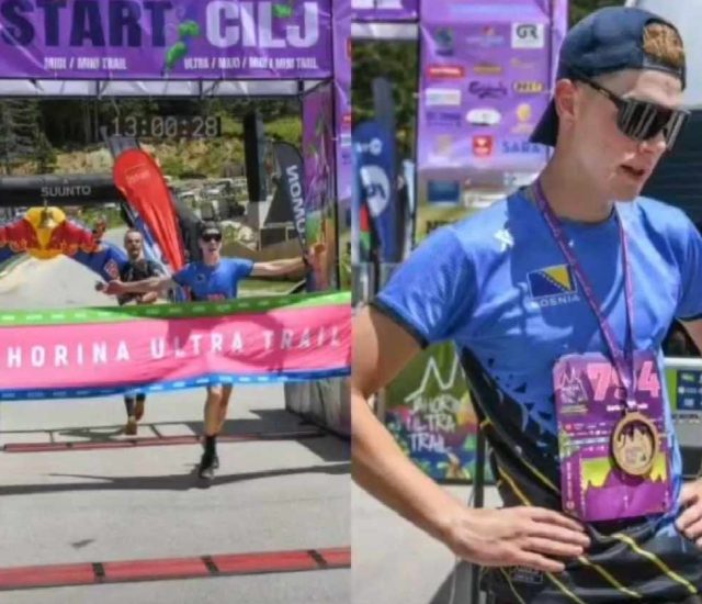Takmičar smučarskog kluba “Romanija” Pale pobijedio na Jahorina ultra trail-Mini