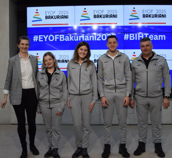 Predstavljen tim Bosne i Hercegovine za XVII Zimski Evropski olimpijski festival mladih – EYOF