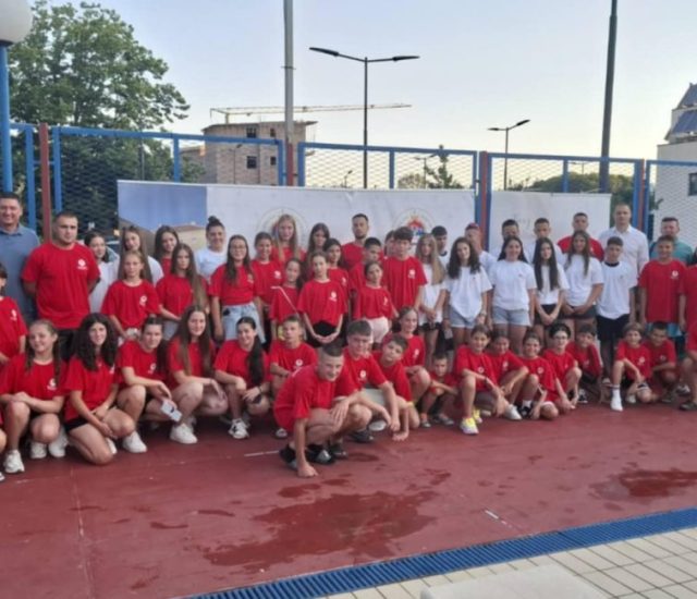Такмичари НСК “Романија” Пале на љетној школи спорта у Требињу