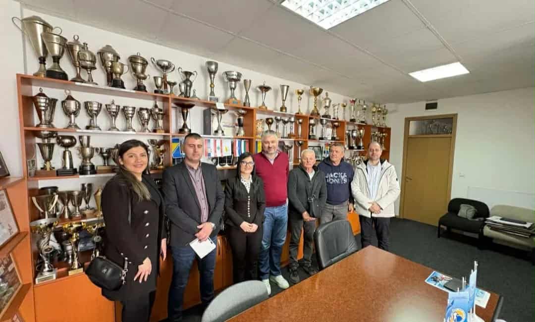 Подршка изградњи биатлон стазе на Двориштима