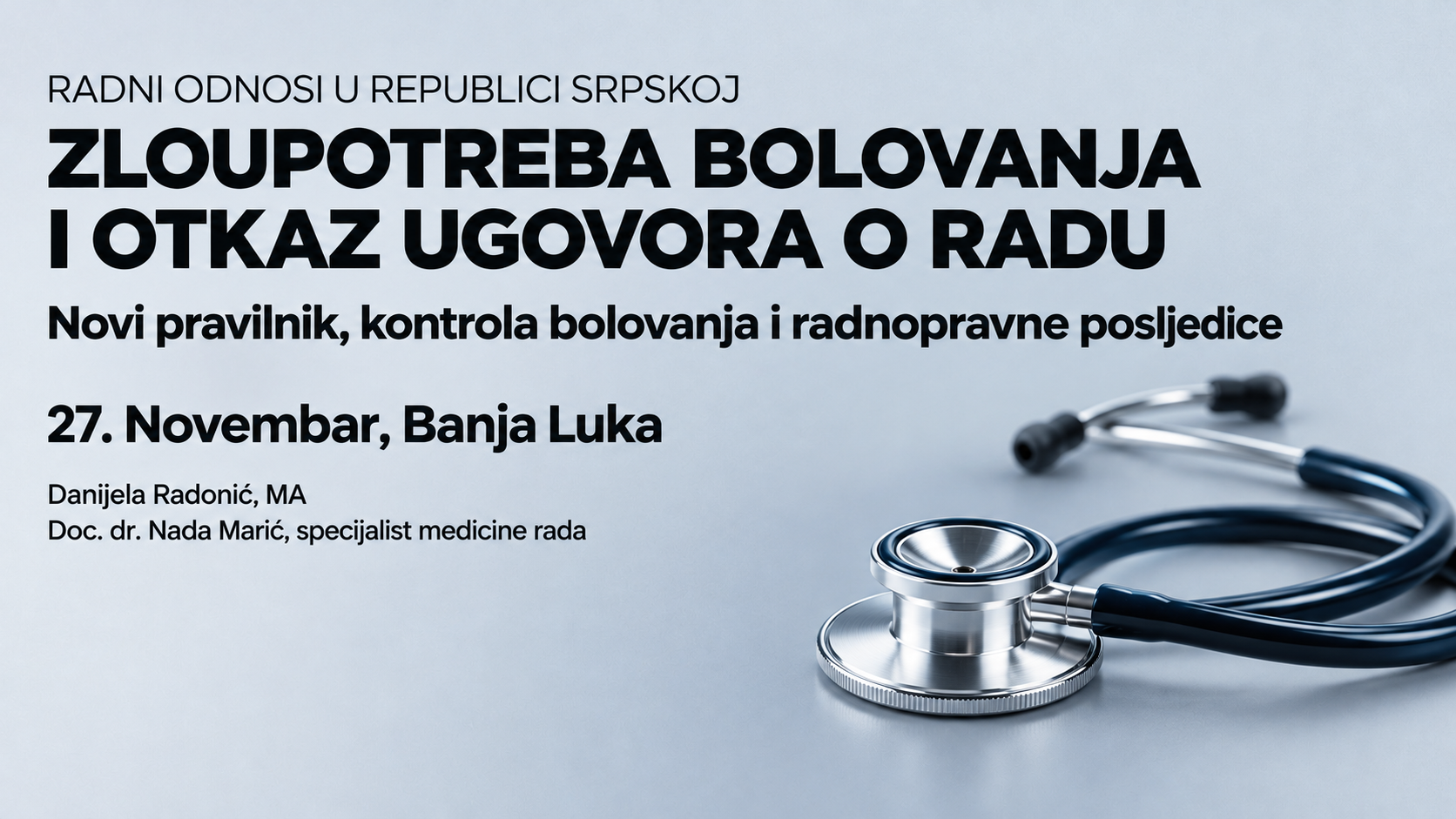 Zloupotreba bolovanja i otkaz ugovora o radu